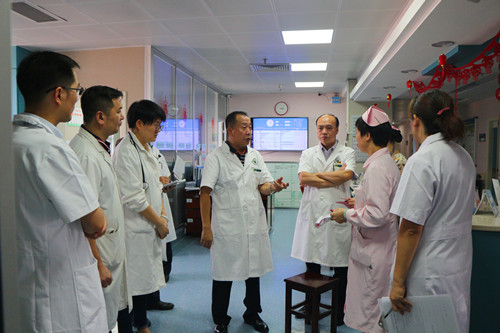 医院领导带队开展节前安全大检查