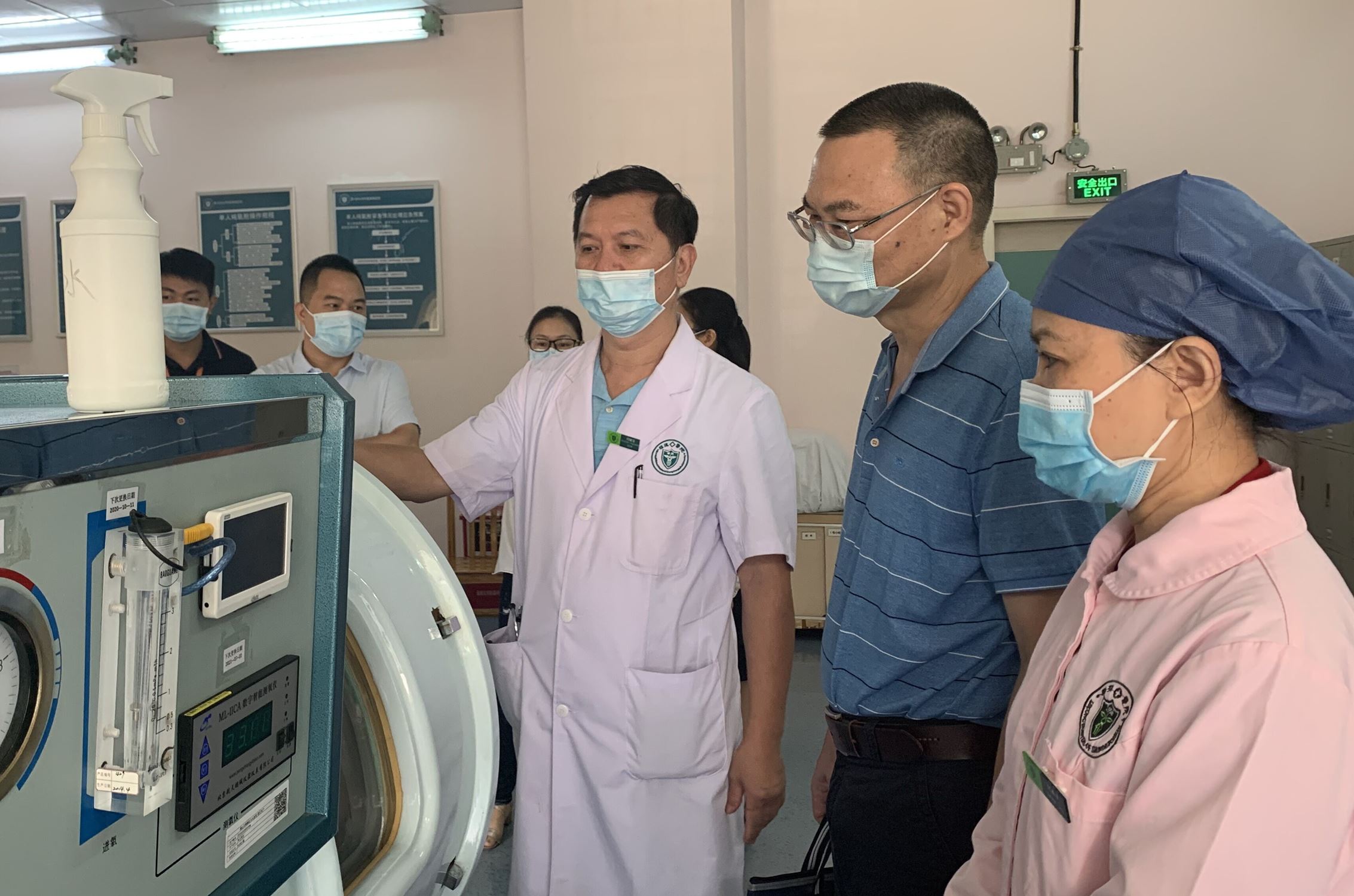 双节将至，区、镇领导、院领导带队开展安全生产检查