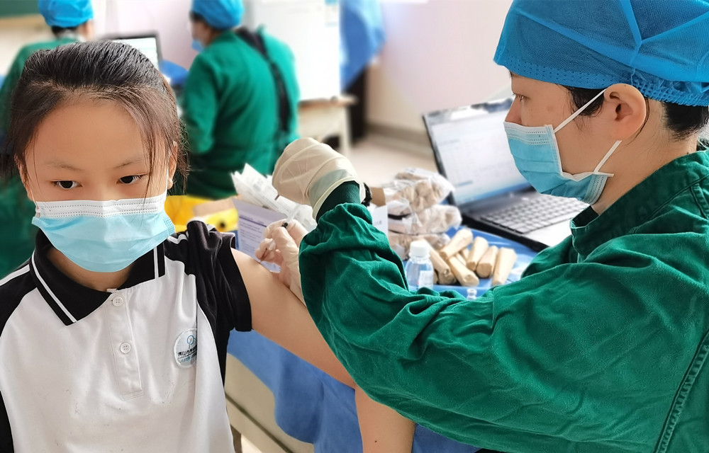 周知！今日（11月3日）起，乐从镇3-11岁儿童开始接种新冠疫苗！